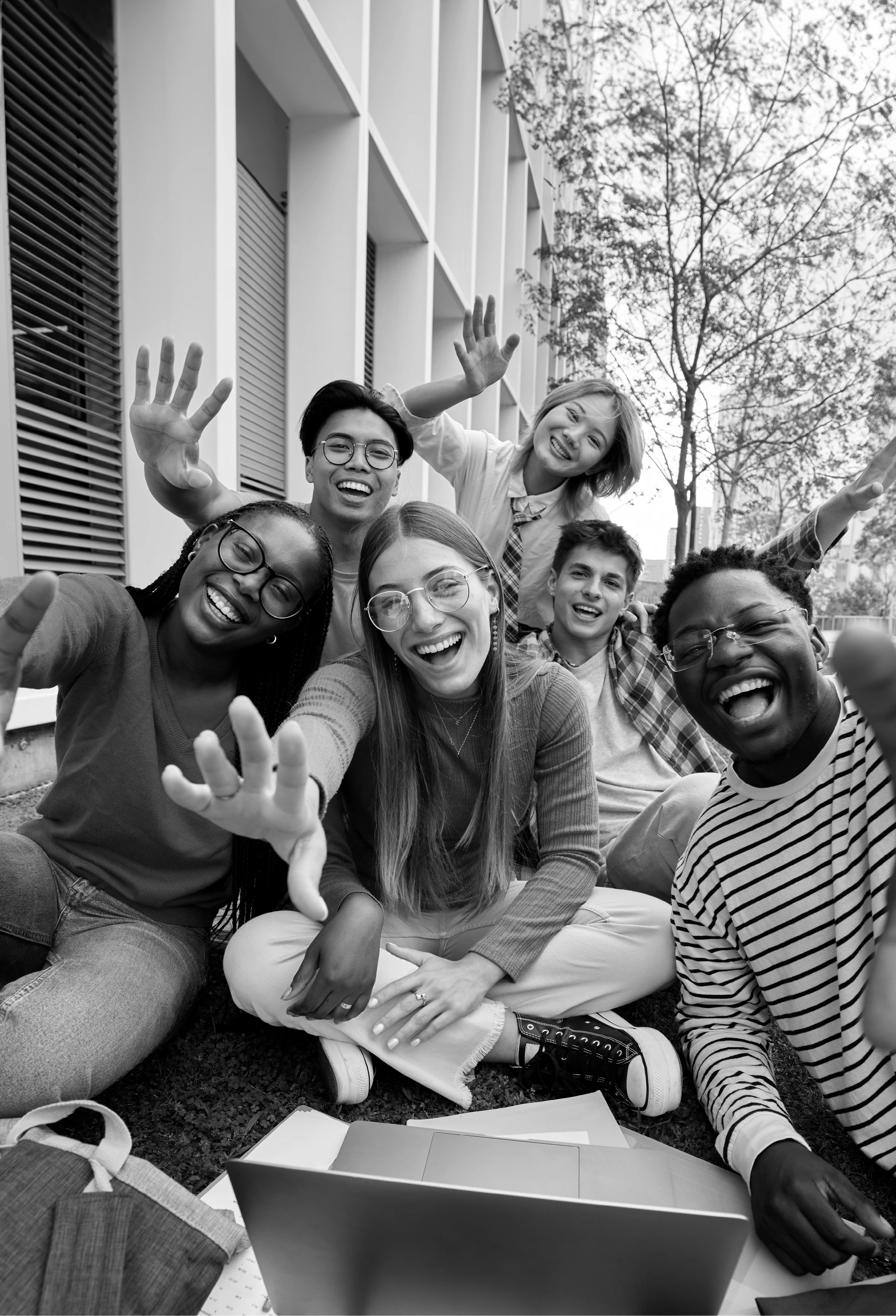 Grupo de estudantes da FINSP.
